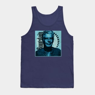 Bourdain Tribute Poscard Tank Top